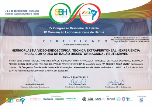Congresso Brasileiro de Hérnia ? Búzios, RJ