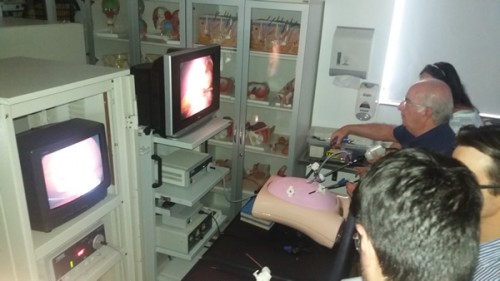 Turma Curso Pós-graduação em plena atividade
