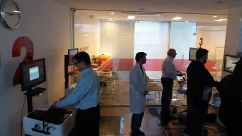 Turma Curso Pós-graduação em plena atividade