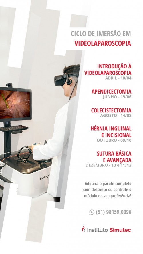 Novo projeto de ensino em Videocirurgia Instituto - SIMUTEC