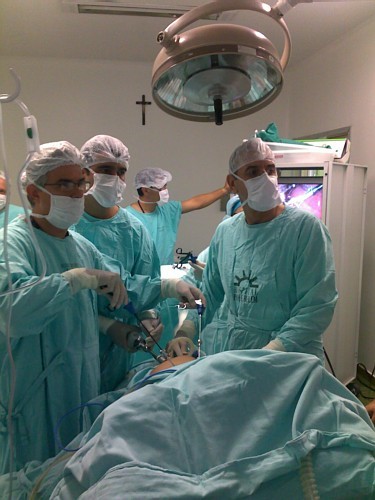 Atividades do Curso de Pós-graduação em Cirurgia Minimamente Invasiva IEP-Hospital Moinhos de Vento