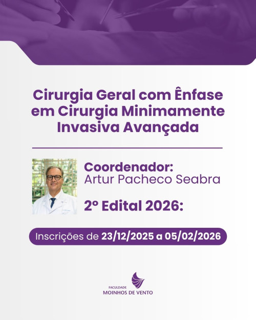 Programa de Fellowship em Cirurgia Minimamente Invasiva Avançada - Apresentação